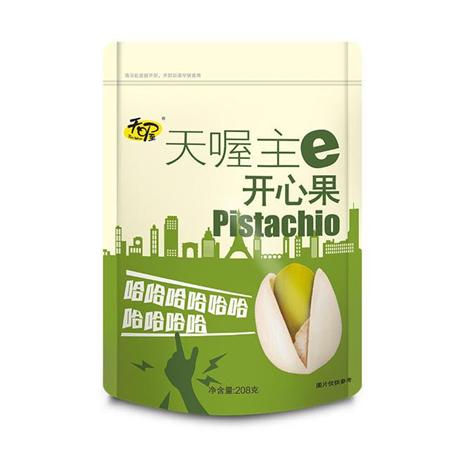休闲坚果开心果208g*2袋