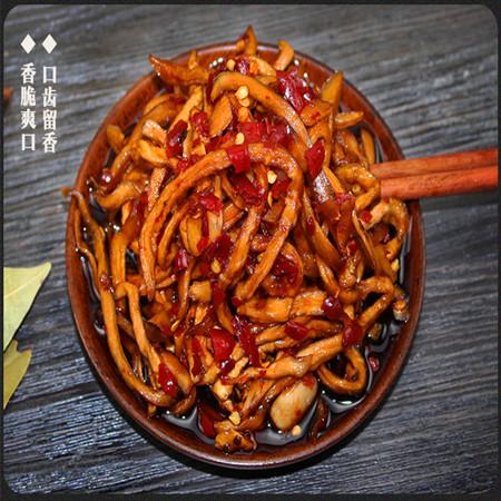 湖南特产木瓜金丝2瓶*328g下饭菜腌制木瓜丝酱菜香辣爽口菜 